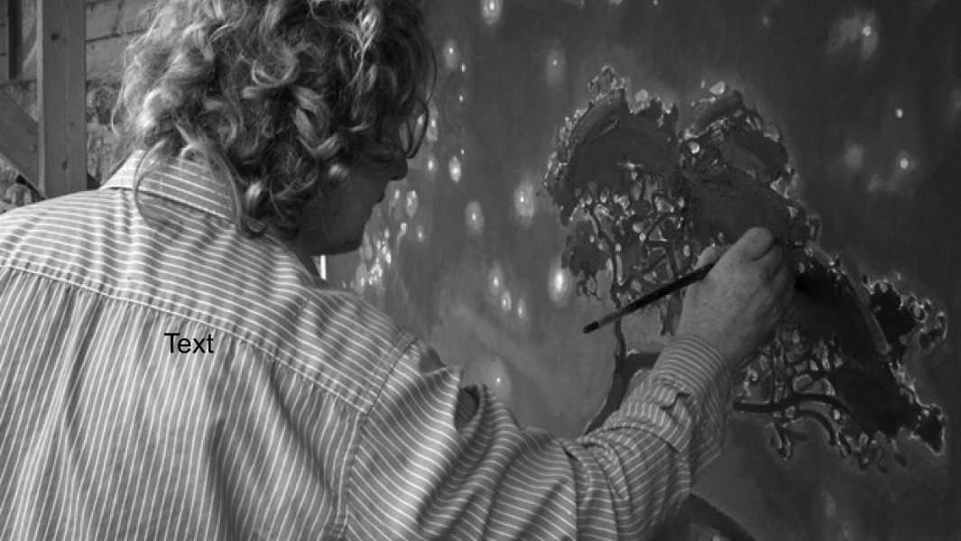 Danny Holmes-Adams painting